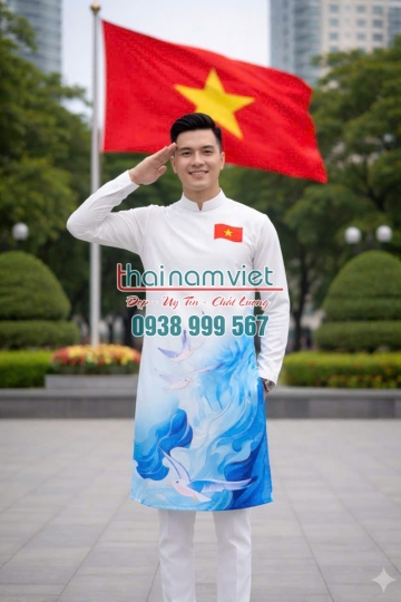 Áo Dài Cách Tân Nam 046