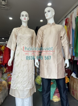 Áo Dài Cặp Nam Nữ 001 Áo Dài Cặp Nam Nữ 001