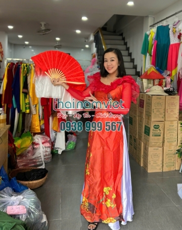 Áo Dài Gấm Nữ 002