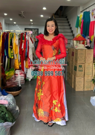 Áo Dài Gấm Nữ 002