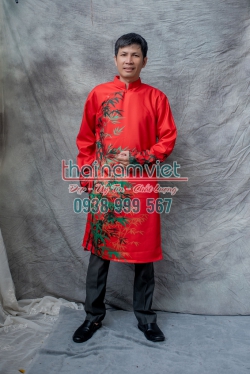 Áo Dài Nam Cách Tân 035 Áo Dài Nam Cách Tân 035