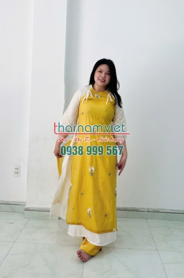 Áo Dài Nữ Hoa Thêu 003
