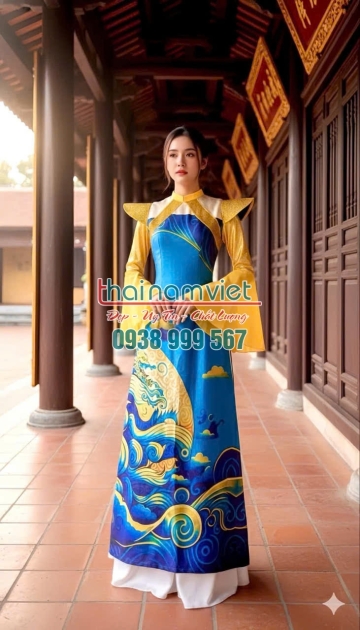 Áo Dài Nữ in 3D 025