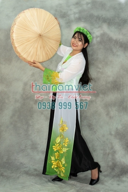 Áo Tứ Thân Vẽ 004