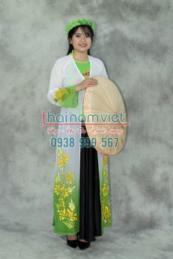 Áo Tứ Thân Vẽ 004