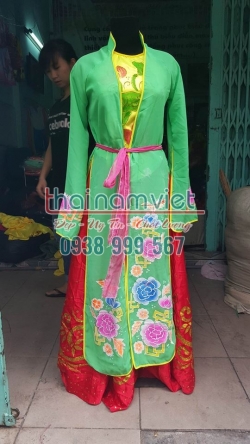 Áo Tứ Thân Vẽ 005 Áo Tứ Thân Vẽ 005