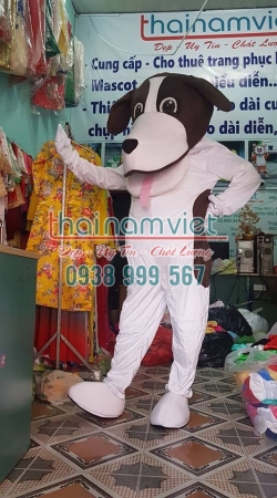 Mascot Chó Trắng