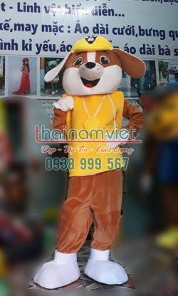 Mascot Chó Vàng Rubble