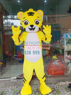 Mascot Cọp Vàng