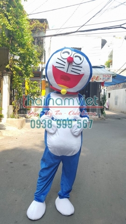 Mascot Doremon Sacombank
