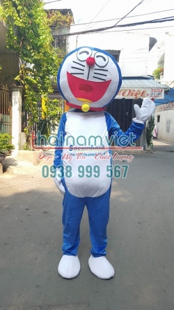 Mascot Doremon Sacombank