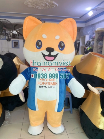 Mascot QC Gấu  Mascot QC Gấu