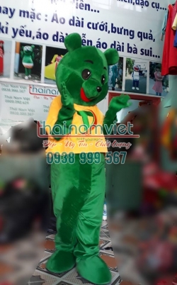 Mascot QC Gấu Pooh 002