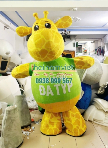 Mascot QC Hưu Cao Cổ Mascot QC Hưu Cao Cổ