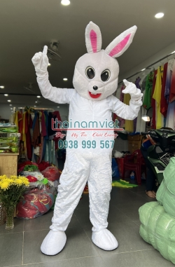 Mascot Thỏ Ngọc 008 Mascot Thỏ Ngọc 008