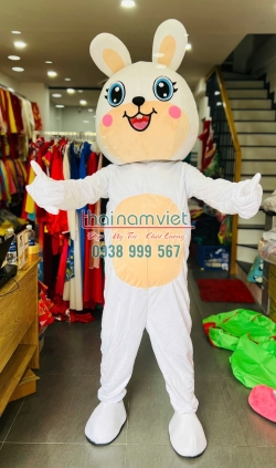Mascot Thỏ Ngọc 011 Mascot Thỏ Ngọc 011