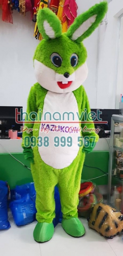 Mascot Thỏ Quảng Cáo 002