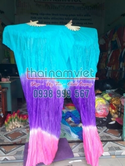 Quạt Lụa Dài 014