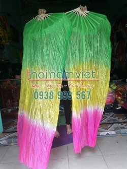 Quạt Lụa Dài 015