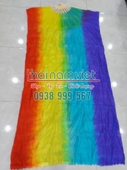 Quạt Lụa Dài 016