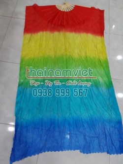 Quạt Lụa Dài 017