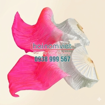 Quạt Lụa Dài 023