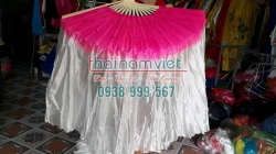 Quạt Lụa Nan Tre 001