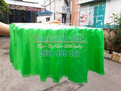 Quạt Lụa Nan Tre 005