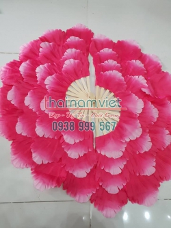 Quạt Xòe Cánh Mẫu Đơn 002 Quạt Xòe Cánh Mẫu Đơn 002