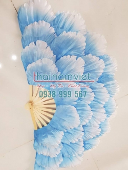 Quạt Xòe Cánh Mẫu Đơn 004 Quạt Xòe Cánh Mẫu Đơn 004