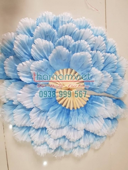 Quạt Xòe Cánh Mẫu Đơn 004 Quạt Xòe Cánh Mẫu Đơn 004