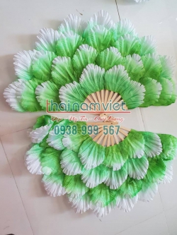 Quạt Xòe Cánh Mẫu Đơn 005