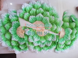 Quạt Xòe Cánh Mẫu Đơn 005
