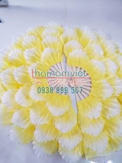 Quạt Xòe Cánh Mẫu Đơn 003