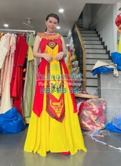 Trang Phục Âu Lạc Nữ 034