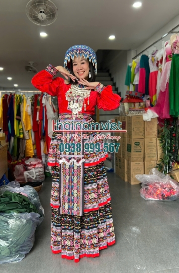 Trang Phục Dân Tộc Mèo (H'Mông) 058 Trang Phục Dân Tộc Mèo (H'Mông) 058