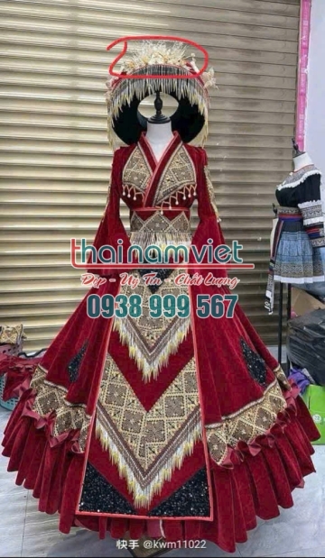 Trang Phục Dân Tộc Mèo (H'Mông) 059  Trang Phục Dân Tộc Mèo (H'Mông) 059