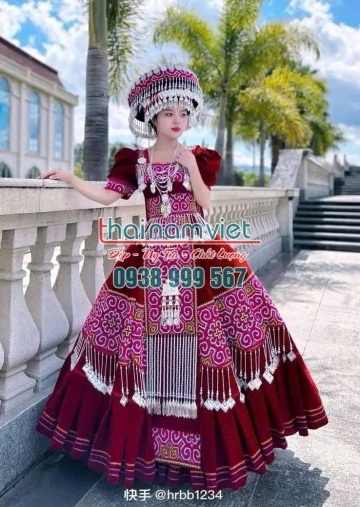 Trang Phục Dân Tộc Mèo (H'Mông) 060 Trang Phục Dân Tộc Mèo (H'Mông) 060