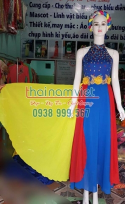 Váy Múa Quạt 036