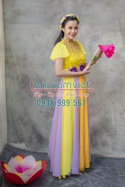 Váy Múa Quạt 066