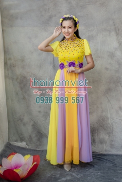 Váy Múa Quạt 066