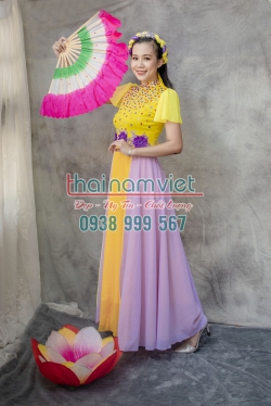 Váy Múa Quạt 066