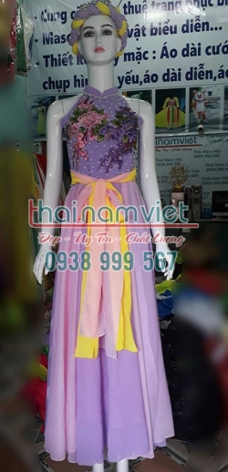 Váy Múa Quạt 074