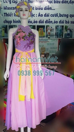 Váy Múa Quạt 074