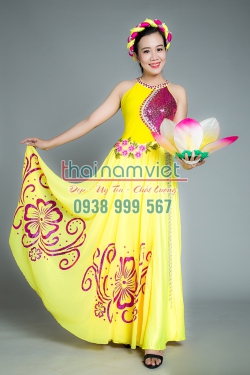 Váy Múa Quạt 081