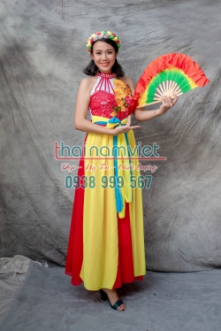 Váy Múa Quạt 109