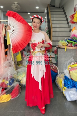 Váy Múa Quạt 219 Váy Múa Quạt 219