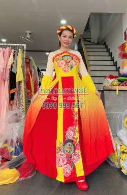 Váy Múa Quạt 221 Váy Múa Quạt 221