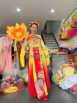 Váy Múa Quạt 221