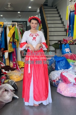 Váy Múa Quạt 225